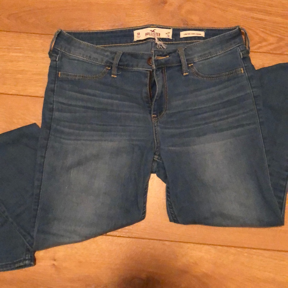 Hollister Light wash jean leggings